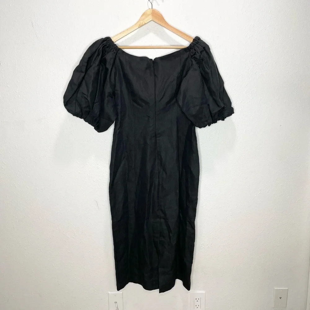 Mara Hoffman Namari Dress In Black 6 NWT - Picture 6 of 11